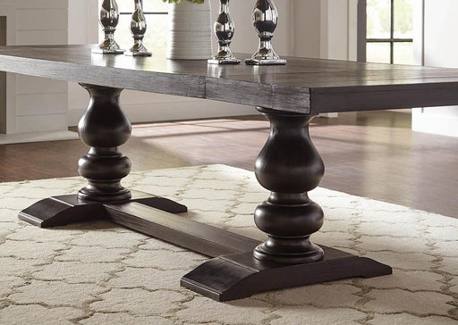 Phelps Traditional Antique Noir Dining Table - Premium Dining Table from Coaster Z2 Standard - Just $1058! Shop now at Furniture Wholesale Plus  We are the best furniture store in Nashville, Hendersonville, Goodlettsville, Madison, Antioch, Mount Juliet, Lebanon, Gallatin, Springfield, Murfreesboro, Franklin, Brentwood