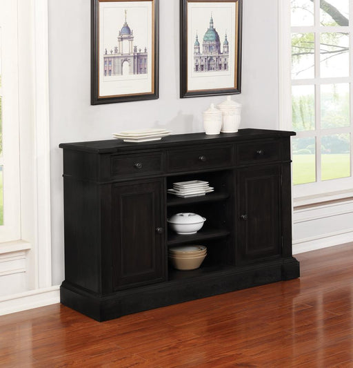Phelps Traditional Antique Noir Server - Premium Server from Coaster Z2 Standard - Just $998! Shop now at Furniture Wholesale Plus  We are the best furniture store in Nashville, Hendersonville, Goodlettsville, Madison, Antioch, Mount Juliet, Lebanon, Gallatin, Springfield, Murfreesboro, Franklin, Brentwood