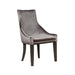 Phelps Traditional Grey Demi Wing Chair - Premium Dining Chair from Coaster Z2 Standard - Just $200! Shop now at Furniture Wholesale Plus  We are the best furniture store in Nashville, Hendersonville, Goodlettsville, Madison, Antioch, Mount Juliet, Lebanon, Gallatin, Springfield, Murfreesboro, Franklin, Brentwood