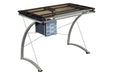 G800986 Contemporary Glass Top Drafting Desk - Premium Desk from Coaster Z2 Standard - Just $218! Shop now at Furniture Wholesale Plus  We are the best furniture store in Nashville, Hendersonville, Goodlettsville, Madison, Antioch, Mount Juliet, Lebanon, Gallatin, Springfield, Murfreesboro, Franklin, Brentwood