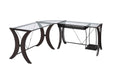 G800446 Contemporary Cappuccino Desk Set - Premium Desk from Coaster Z2 Standard - Just $458! Shop now at Furniture Wholesale Plus  We are the best furniture store in Nashville, Hendersonville, Goodlettsville, Madison, Antioch, Mount Juliet, Lebanon, Gallatin, Springfield, Murfreesboro, Franklin, Brentwood