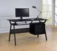 G800436 Casual Black Computer Desk - Premium Desk from Coaster Z2 Standard - Just $210! Shop now at Furniture Wholesale Plus  We are the best furniture store in Nashville, Hendersonville, Goodlettsville, Madison, Antioch, Mount Juliet, Lebanon, Gallatin, Springfield, Murfreesboro, Franklin, Brentwood