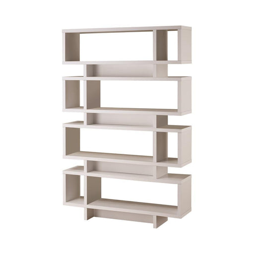 G800308 Contemporary White Bookcase - Premium Bookcase from Coaster Z2 Standard - Just $298! Shop now at Furniture Wholesale Plus  We are the best furniture store in Nashville, Hendersonville, Goodlettsville, Madison, Antioch, Mount Juliet, Lebanon, Gallatin, Springfield, Murfreesboro, Franklin, Brentwood