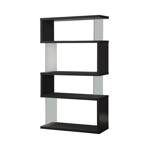 G800340 Casual Black Bookcase - Premium Bookcase from Coaster Z2 Standard - Just $198! Shop now at Furniture Wholesale Plus  We are the best furniture store in Nashville, Hendersonville, Goodlettsville, Madison, Antioch, Mount Juliet, Lebanon, Gallatin, Springfield, Murfreesboro, Franklin, Brentwood