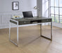 G801221 Contemporary Weathered Grey Writing Desk - Premium Desk from Coaster Z2 Standard - Just $278! Shop now at Furniture Wholesale Plus  We are the best furniture store in Nashville, Hendersonville, Goodlettsville, Madison, Antioch, Mount Juliet, Lebanon, Gallatin, Springfield, Murfreesboro, Franklin, Brentwood