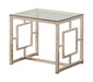 G703738 Occasional Contemporary Nickel End Table - Premium End Table from Coaster Z2 Standard - Just $178! Shop now at Furniture Wholesale Plus  We are the best furniture store in Nashville, Hendersonville, Goodlettsville, Madison, Antioch, Mount Juliet, Lebanon, Gallatin, Springfield, Murfreesboro, Franklin, Brentwood