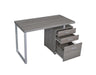 G800520 Contemporary Weathered Grey Writing Desk - Premium Desk from Coaster Z2 Standard - Just $238! Shop now at Furniture Wholesale Plus  We are the best furniture store in Nashville, Hendersonville, Goodlettsville, Madison, Antioch, Mount Juliet, Lebanon, Gallatin, Springfield, Murfreesboro, Franklin, Brentwood