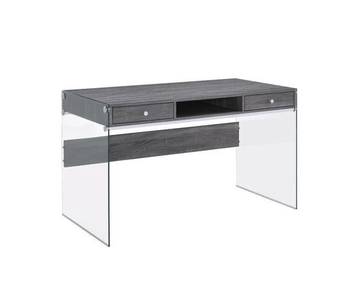 G800818 Contemporary Weathered Grey Writing Desk - Premium Desk from Coaster Z2 Standard - Just $258! Shop now at Furniture Wholesale Plus  We are the best furniture store in Nashville, Hendersonville, Goodlettsville, Madison, Antioch, Mount Juliet, Lebanon, Gallatin, Springfield, Murfreesboro, Franklin, Brentwood