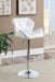 G100424 Contemporary White Adjustable Bar Stool - Premium Adjustable Barstool from Coaster Z2 Standard - Just $138! Shop now at Furniture Wholesale Plus  We are the best furniture store in Nashville, Hendersonville, Goodlettsville, Madison, Antioch, Mount Juliet, Lebanon, Gallatin, Springfield, Murfreesboro, Franklin, Brentwood