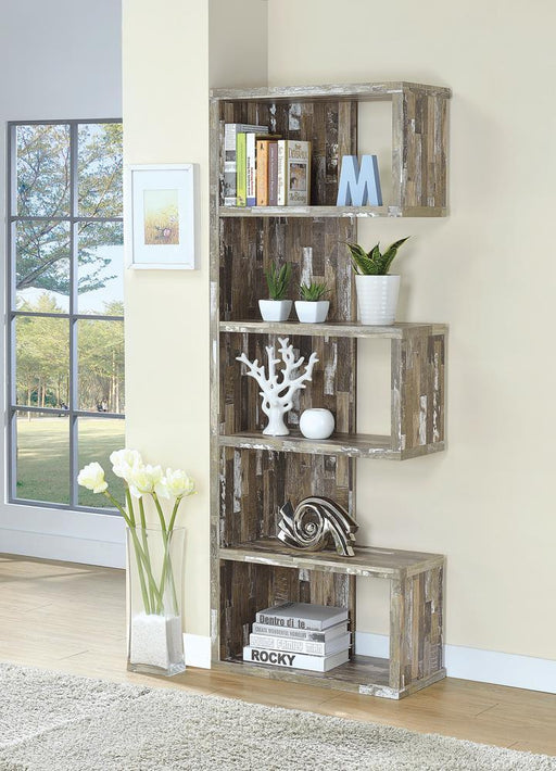 G800847 Rustic Salvaged Cabin Bookcase - Premium Bookcase from Coaster Z2 Standard - Just $170! Shop now at Furniture Wholesale Plus  We are the best furniture store in Nashville, Hendersonville, Goodlettsville, Madison, Antioch, Mount Juliet, Lebanon, Gallatin, Springfield, Murfreesboro, Franklin, Brentwood