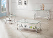 G720338 Contemporary Chrome Sofa Table - Premium Sofa Table from Coaster Z2 Standard - Just $198! Shop now at Furniture Wholesale Plus  We are the best furniture store in Nashville, Hendersonville, Goodlettsville, Madison, Antioch, Mount Juliet, Lebanon, Gallatin, Springfield, Murfreesboro, Franklin, Brentwood