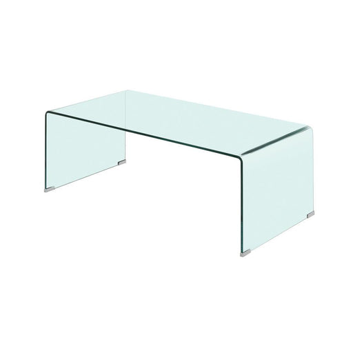 G705328 Contemporary Clear Coffee Table - Premium Coffee Table from Coaster Z2 Standard - Just $278! Shop now at Furniture Wholesale Plus  We are the best furniture store in Nashville, Hendersonville, Goodlettsville, Madison, Antioch, Mount Juliet, Lebanon, Gallatin, Springfield, Murfreesboro, Franklin, Brentwood