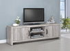 Modern Grey Driftwood TV Console - Premium TV Stand from Coaster Z2 Standard - Just $210! Shop now at Furniture Wholesale Plus  We are the best furniture store in Nashville, Hendersonville, Goodlettsville, Madison, Antioch, Mount Juliet, Lebanon, Gallatin, Springfield, Murfreesboro, Franklin, Brentwood