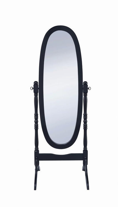 G950803 Transitional Black Cheval Mirror - Premium Cheval Mirror from Coaster Z2 Standard - Just $82! Shop now at Furniture Wholesale Plus  We are the best furniture store in Nashville, Hendersonville, Goodlettsville, Madison, Antioch, Mount Juliet, Lebanon, Gallatin, Springfield, Murfreesboro, Franklin, Brentwood