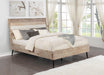 Marlow Queen Platform Bed Rough Sawn Multi - Premium Bed from Coaster Z2 Standard - Just $690! Shop now at Furniture Wholesale Plus  We are the best furniture store in Nashville, Hendersonville, Goodlettsville, Madison, Antioch, Mount Juliet, Lebanon, Gallatin, Springfield, Murfreesboro, Franklin, Brentwood