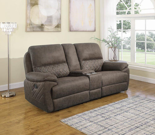 G608980 3 Pc Motion Loveseat - Premium Loveseat from Coaster Z2 Standard - Just $1114! Shop now at Furniture Wholesale Plus  We are the best furniture store in Nashville, Hendersonville, Goodlettsville, Madison, Antioch, Mount Juliet, Lebanon, Gallatin, Springfield, Murfreesboro, Franklin, Brentwood
