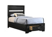 G206363 Twin Bed - Premium Twin Storage Bed from Coaster Z2 Standard - Just $398! Shop now at Furniture Wholesale Plus  We are the best furniture store in Nashville, Hendersonville, Goodlettsville, Madison, Antioch, Mount Juliet, Lebanon, Gallatin, Springfield, Murfreesboro, Franklin, Brentwood