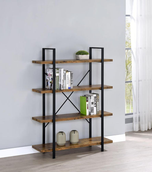 G805806 4 Shelf Bookcase - Premium Bookcase from Coaster Z2 Standard - Just $178! Shop now at Furniture Wholesale Plus  We are the best furniture store in Nashville, Hendersonville, Goodlettsville, Madison, Antioch, Mount Juliet, Lebanon, Gallatin, Springfield, Murfreesboro, Franklin, Brentwood
