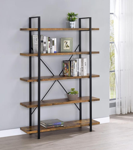 G805807 5 Shelf Bookcase - Premium Bookcase from Coaster Z2 Standard - Just $218! Shop now at Furniture Wholesale Plus  We are the best furniture store in Nashville, Hendersonville, Goodlettsville, Madison, Antioch, Mount Juliet, Lebanon, Gallatin, Springfield, Murfreesboro, Franklin, Brentwood
