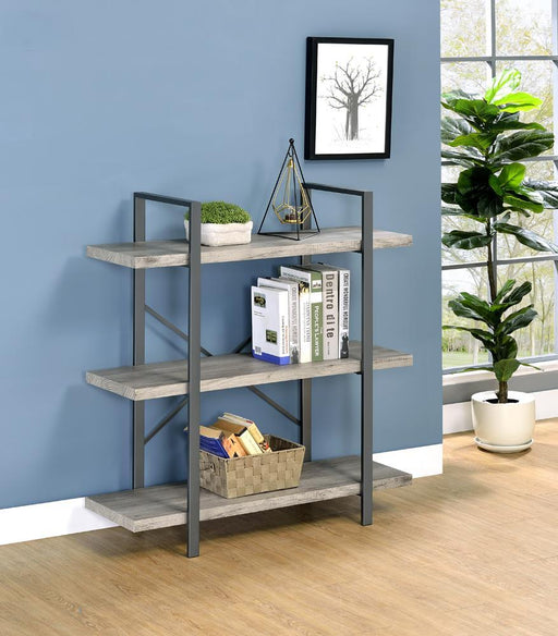 G805815 3 Shelf Bookcase - Premium Bookcase from Coaster Z2 Standard - Just $118! Shop now at Furniture Wholesale Plus  We are the best furniture store in Nashville, Hendersonville, Goodlettsville, Madison, Antioch, Mount Juliet, Lebanon, Gallatin, Springfield, Murfreesboro, Franklin, Brentwood