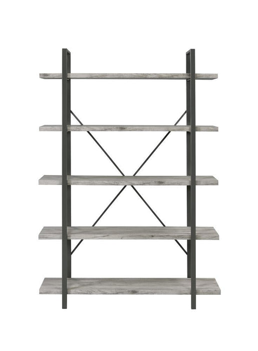 G805817 5 Shelf Bookcase - Premium Bookcase from Coaster Z2 Standard - Just $218! Shop now at Furniture Wholesale Plus  We are the best furniture store in Nashville, Hendersonville, Goodlettsville, Madison, Antioch, Mount Juliet, Lebanon, Gallatin, Springfield, Murfreesboro, Franklin, Brentwood