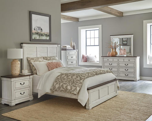 Hillcrest 2-drawer Nightstand Dark Rum and White - Premium Nightstand from Coaster Z2 Standard - Just $348! Shop now at Furniture Wholesale Plus  We are the best furniture store in Nashville, Hendersonville, Goodlettsville, Madison, Antioch, Mount Juliet, Lebanon, Gallatin, Springfield, Murfreesboro, Franklin, Brentwood