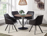 193372BLK SWIVEL DINING CHAIR - Premium Dining Chair from Coaster Z2 Standard - Just $194! Shop now at Furniture Wholesale Plus  We are the best furniture store in Nashville, Hendersonville, Goodlettsville, Madison, Antioch, Mount Juliet, Lebanon, Gallatin, Springfield, Murfreesboro, Franklin, Brentwood