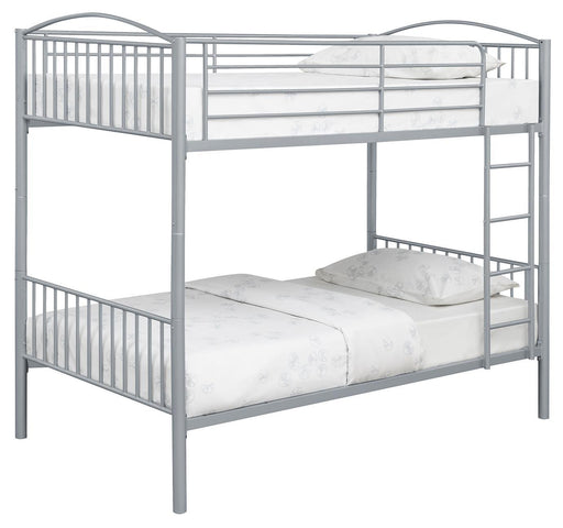 400730T TWIN/TWIN BUNK BED - Premium Bunk Bed from Coaster Z2 Standard - Just $338! Shop now at Furniture Wholesale Plus  We are the best furniture store in Nashville, Hendersonville, Goodlettsville, Madison, Antioch, Mount Juliet, Lebanon, Gallatin, Springfield, Murfreesboro, Franklin, Brentwood