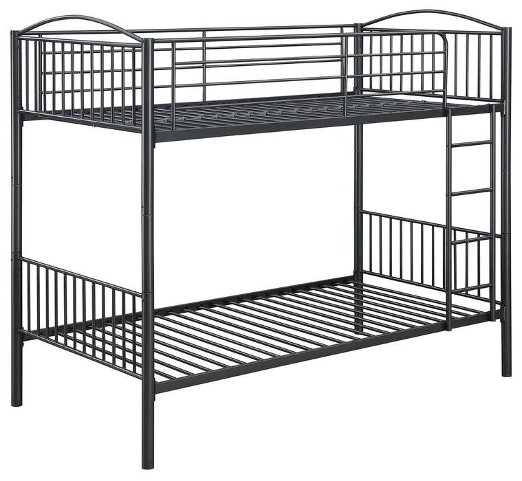 400739T TWIN/TWIN BUNK BED - Premium Bunk Bed from Coaster Z2 Standard - Just $338! Shop now at Furniture Wholesale Plus  We are the best furniture store in Nashville, Hendersonville, Goodlettsville, Madison, Antioch, Mount Juliet, Lebanon, Gallatin, Springfield, Murfreesboro, Franklin, Brentwood