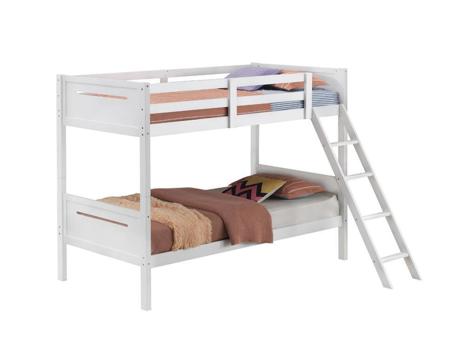 G405051 Twin/Twin Bunk Bed - Premium Bunk Bed from Coaster Z2 Standard - Just $418! Shop now at Furniture Wholesale Plus  We are the best furniture store in Nashville, Hendersonville, Goodlettsville, Madison, Antioch, Mount Juliet, Lebanon, Gallatin, Springfield, Murfreesboro, Franklin, Brentwood