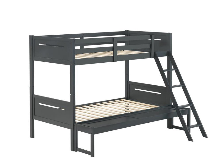 G405051 Twin/Full Bunk Bed - Premium Bunk Bed from Coaster Z2 Standard - Just $558! Shop now at Furniture Wholesale Plus  We are the best furniture store in Nashville, Hendersonville, Goodlettsville, Madison, Antioch, Mount Juliet, Lebanon, Gallatin, Springfield, Murfreesboro, Franklin, Brentwood