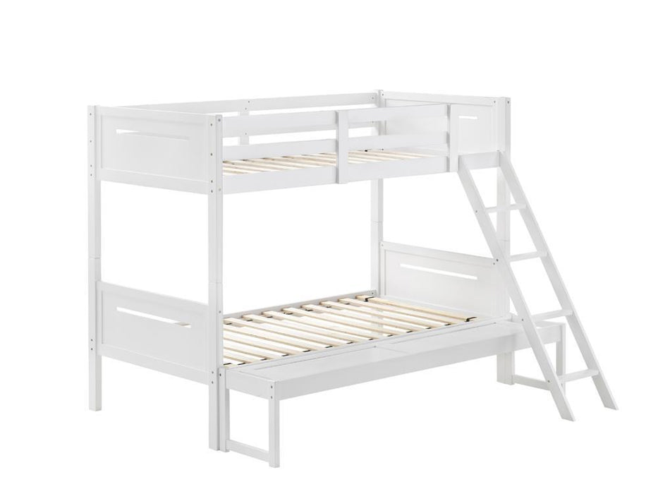 G405051 Twin/Full Bunk Bed - Premium Bunk Bed from Coaster Z2 Standard - Just $558! Shop now at Furniture Wholesale Plus  We are the best furniture store in Nashville, Hendersonville, Goodlettsville, Madison, Antioch, Mount Juliet, Lebanon, Gallatin, Springfield, Murfreesboro, Franklin, Brentwood