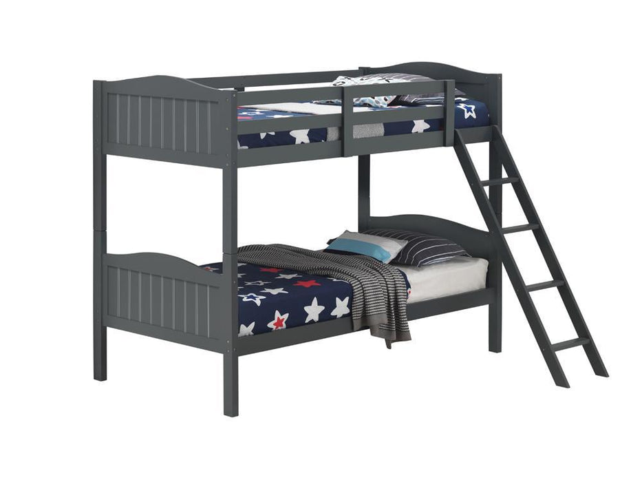 G405051 Twin/Twin Bunk Bed - Premium Bunk Bed from Coaster Z2 Standard - Just $418! Shop now at Furniture Wholesale Plus  We are the best furniture store in Nashville, Hendersonville, Goodlettsville, Madison, Antioch, Mount Juliet, Lebanon, Gallatin, Springfield, Murfreesboro, Franklin, Brentwood