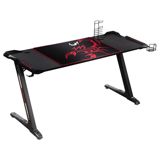 802435 GAMING DESK - Premium Desk from Coaster Z2 Standard - Just $338! Shop now at Furniture Wholesale Plus  We are the best furniture store in Nashville, Hendersonville, Goodlettsville, Madison, Antioch, Mount Juliet, Lebanon, Gallatin, Springfield, Murfreesboro, Franklin, Brentwood