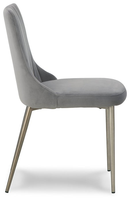 Barchoni Dining Chair - Premium Dining Chair from Ashley Furniture - Just $100.56! Shop now at Furniture Wholesale Plus  We are the best furniture store in Nashville, Hendersonville, Goodlettsville, Madison, Antioch, Mount Juliet, Lebanon, Gallatin, Springfield, Murfreesboro, Franklin, Brentwood
