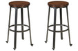 Challiman Bar Stool Set - Premium Barstool Set from Ashley Furniture - Just $120.67! Shop now at Furniture Wholesale Plus  We are the best furniture store in Nashville, Hendersonville, Goodlettsville, Madison, Antioch, Mount Juliet, Lebanon, Gallatin, Springfield, Murfreesboro, Franklin, Brentwood