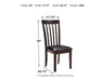 Hammis Dining Chair Set - Premium Dining Room Set from Ashley Furniture - Just $140.80! Shop now at Furniture Wholesale Plus  We are the best furniture store in Nashville, Hendersonville, Goodlettsville, Madison, Antioch, Mount Juliet, Lebanon, Gallatin, Springfield, Murfreesboro, Franklin, Brentwood