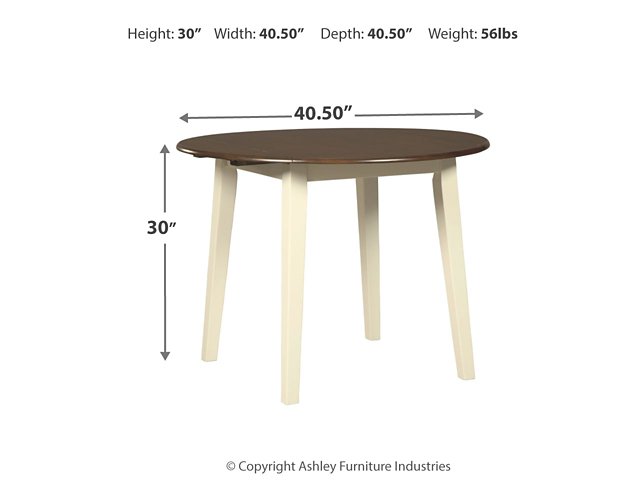 Woodanville Dining Drop Leaf Table - Premium Dining Table from Ashley Furniture - Just $120.67! Shop now at Furniture Wholesale Plus  We are the best furniture store in Nashville, Hendersonville, Goodlettsville, Madison, Antioch, Mount Juliet, Lebanon, Gallatin, Springfield, Murfreesboro, Franklin, Brentwood