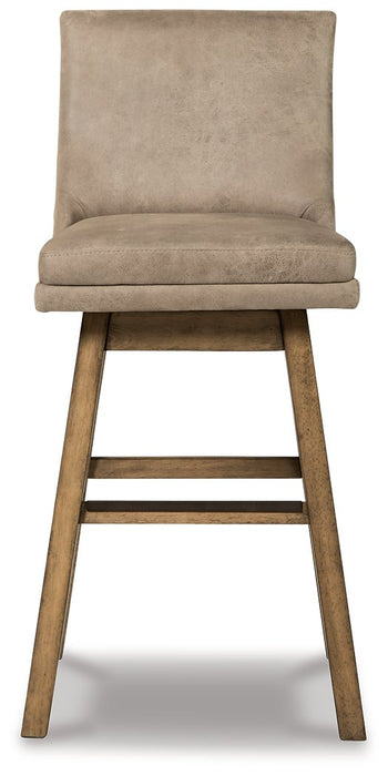 Tallenger Bar Height Bar Stool - Premium Barstool from Ashley Furniture - Just $150.84! Shop now at Furniture Wholesale Plus  We are the best furniture store in Nashville, Hendersonville, Goodlettsville, Madison, Antioch, Mount Juliet, Lebanon, Gallatin, Springfield, Murfreesboro, Franklin, Brentwood