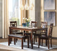 Bennox Dining Table and Chairs with Bench (Set of 6) - Premium Dining Table from Ashley Furniture - Just $543! Shop now at Furniture Wholesale Plus  We are the best furniture store in Nashville, Hendersonville, Goodlettsville, Madison, Antioch, Mount Juliet, Lebanon, Gallatin, Springfield, Murfreesboro, Franklin, Brentwood
