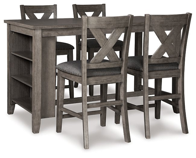 Caitbrook Counter Height Dining Set - Premium Barstool Set from Ashley Furniture - Just $532.95! Shop now at Furniture Wholesale Plus  We are the best furniture store in Nashville, Hendersonville, Goodlettsville, Madison, Antioch, Mount Juliet, Lebanon, Gallatin, Springfield, Murfreesboro, Franklin, Brentwood