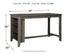 Caitbrook Counter Height Dining Table - Premium Counter Height Table from Ashley Furniture - Just $291.62! Shop now at Furniture Wholesale Plus  We are the best furniture store in Nashville, Hendersonville, Goodlettsville, Madison, Antioch, Mount Juliet, Lebanon, Gallatin, Springfield, Murfreesboro, Franklin, Brentwood