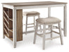 Skempton Counter Height Dining Set - Premium Barstool Set from Ashley Furniture - Just $482.66! Shop now at Furniture Wholesale Plus  We are the best furniture store in Nashville, Hendersonville, Goodlettsville, Madison, Antioch, Mount Juliet, Lebanon, Gallatin, Springfield, Murfreesboro, Franklin, Brentwood