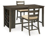 Rokane Counter Height Dining Set - Premium Barstool Set from Ashley Furniture - Just $563.13! Shop now at Furniture Wholesale Plus  We are the best furniture store in Nashville, Hendersonville, Goodlettsville, Madison, Antioch, Mount Juliet, Lebanon, Gallatin, Springfield, Murfreesboro, Franklin, Brentwood