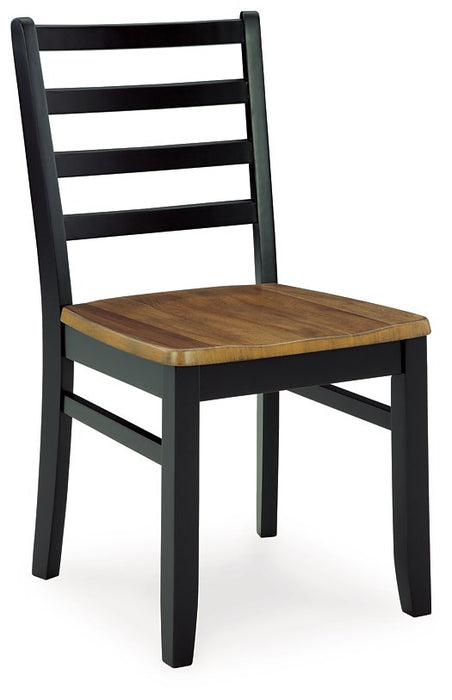 Blondon Dining Table and 4 Chairs (Set of 5) - Premium Dining Table from Ashley Furniture - Just $482.66! Shop now at Furniture Wholesale Plus  We are the best furniture store in Nashville, Hendersonville, Goodlettsville, Madison, Antioch, Mount Juliet, Lebanon, Gallatin, Springfield, Murfreesboro, Franklin, Brentwood