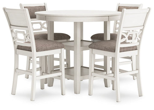 Erinberg Counter Height Dining Table and 4 Barstools (Set of 5) - Premium Counter Height Table from Ashley Furniture - Just $538.97! Shop now at Furniture Wholesale Plus  We are the best furniture store in Nashville, Hendersonville, Goodlettsville, Madison, Antioch, Mount Juliet, Lebanon, Gallatin, Springfield, Murfreesboro, Franklin, Brentwood