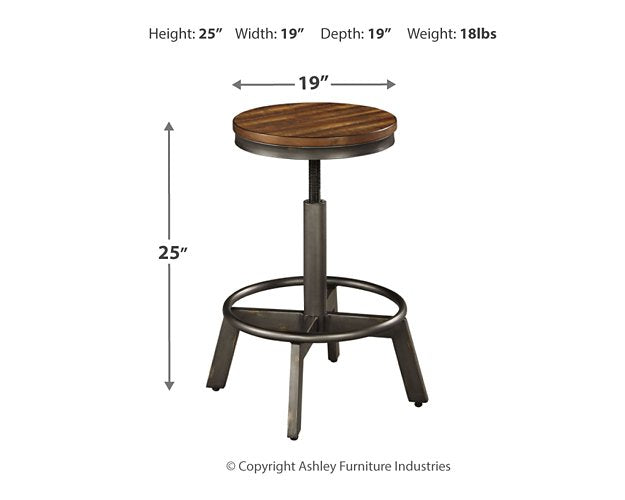 Torjin Counter Height Stool - Premium Barstool from Ashley Furniture - Just $90.51! Shop now at Furniture Wholesale Plus  We are the best furniture store in Nashville, Hendersonville, Goodlettsville, Madison, Antioch, Mount Juliet, Lebanon, Gallatin, Springfield, Murfreesboro, Franklin, Brentwood