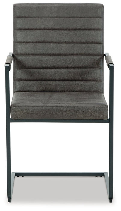 Strumford Dining Arm Chair - Premium Dining Chair from Ashley Furniture - Just $181! Shop now at Furniture Wholesale Plus  We are the best furniture store in Nashville, Hendersonville, Goodlettsville, Madison, Antioch, Mount Juliet, Lebanon, Gallatin, Springfield, Murfreesboro, Franklin, Brentwood