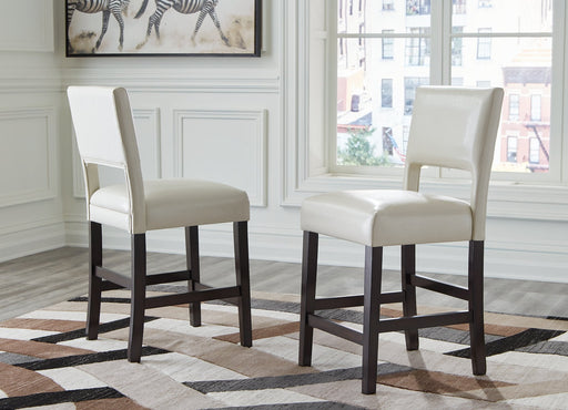 Leektree Counter Height Bar Stool - Premium Barstool from Ashley Furniture - Just $110.62! Shop now at Furniture Wholesale Plus  We are the best furniture store in Nashville, Hendersonville, Goodlettsville, Madison, Antioch, Mount Juliet, Lebanon, Gallatin, Springfield, Murfreesboro, Franklin, Brentwood