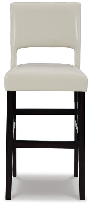 Leektree Bar Height Bar Stool - Premium Barstool from Ashley Furniture - Just $120.67! Shop now at Furniture Wholesale Plus  We are the best furniture store in Nashville, Hendersonville, Goodlettsville, Madison, Antioch, Mount Juliet, Lebanon, Gallatin, Springfield, Murfreesboro, Franklin, Brentwood